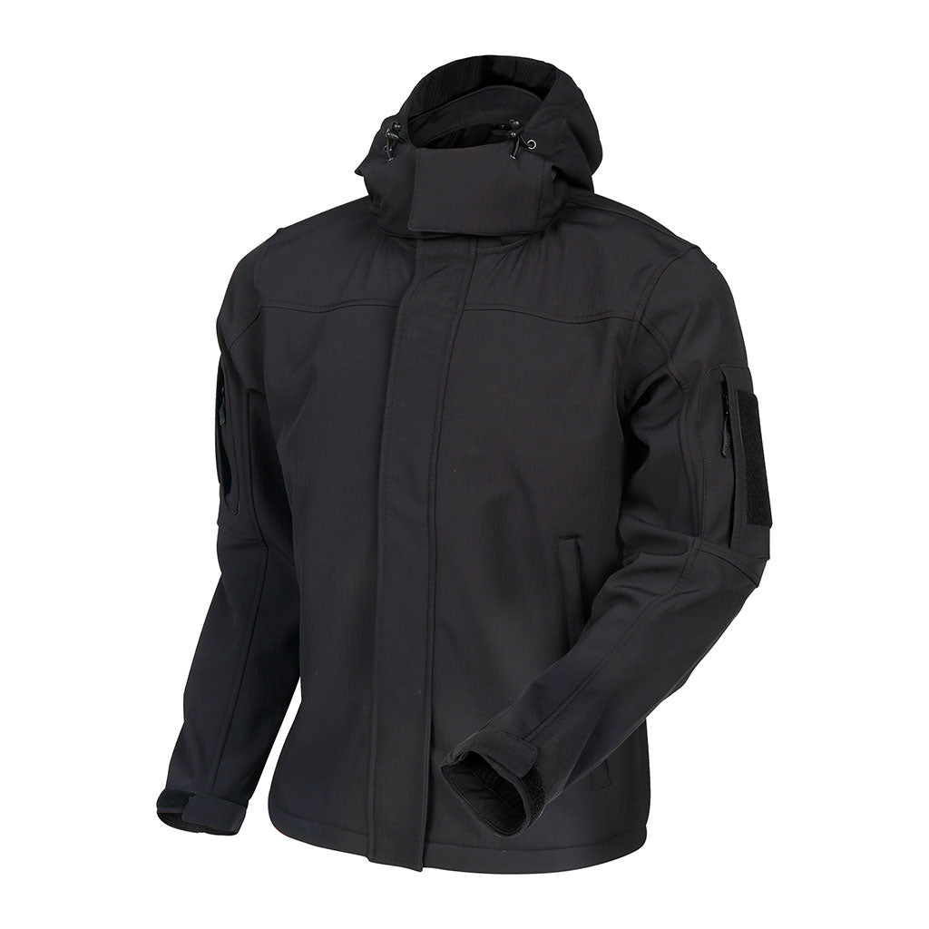 Veste softshell Ares Baroud Trex doublure polaire micro-aérée capuche amovible