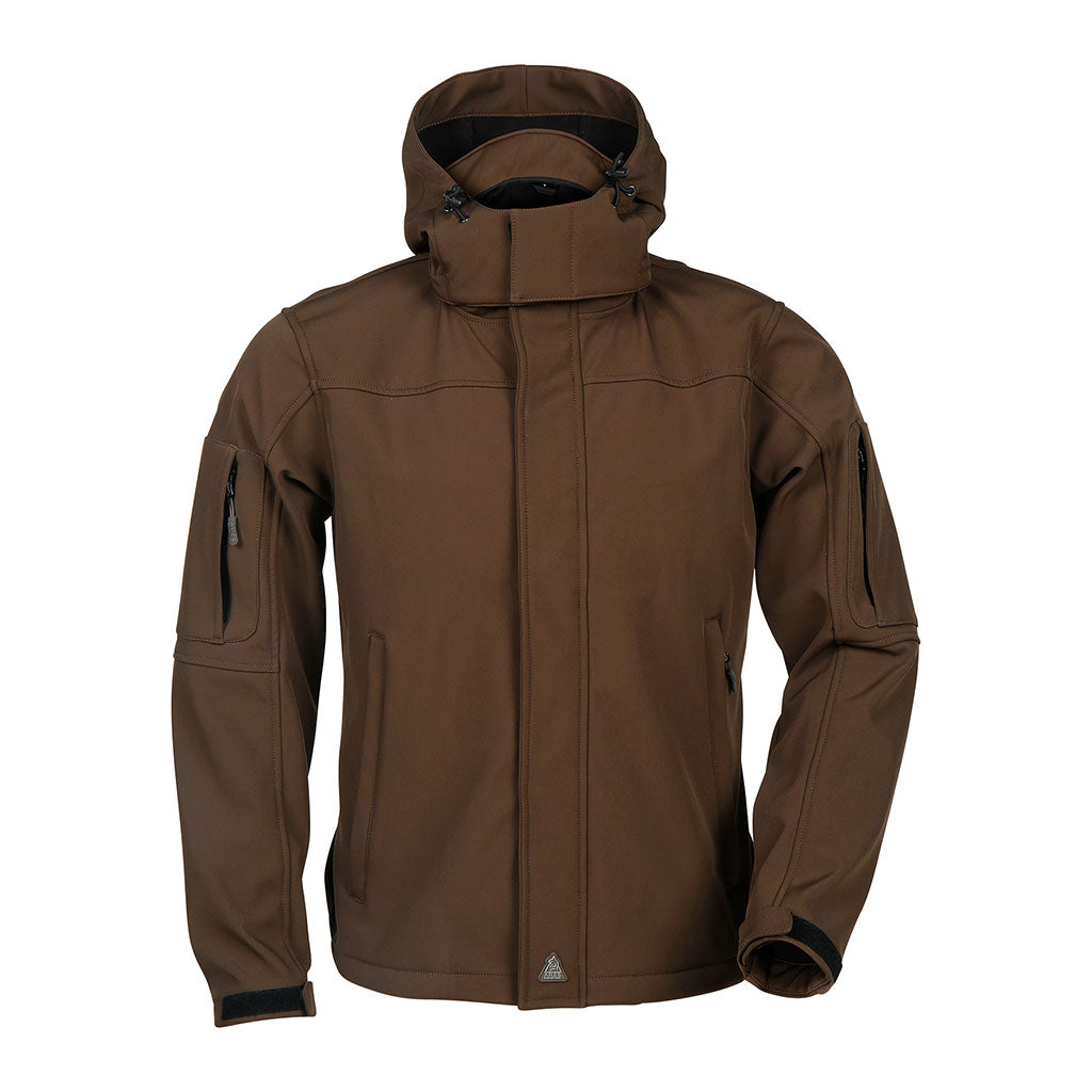 Veste softshell Ares Baroud Trex doublure polaire micro-aérée capuche amovible