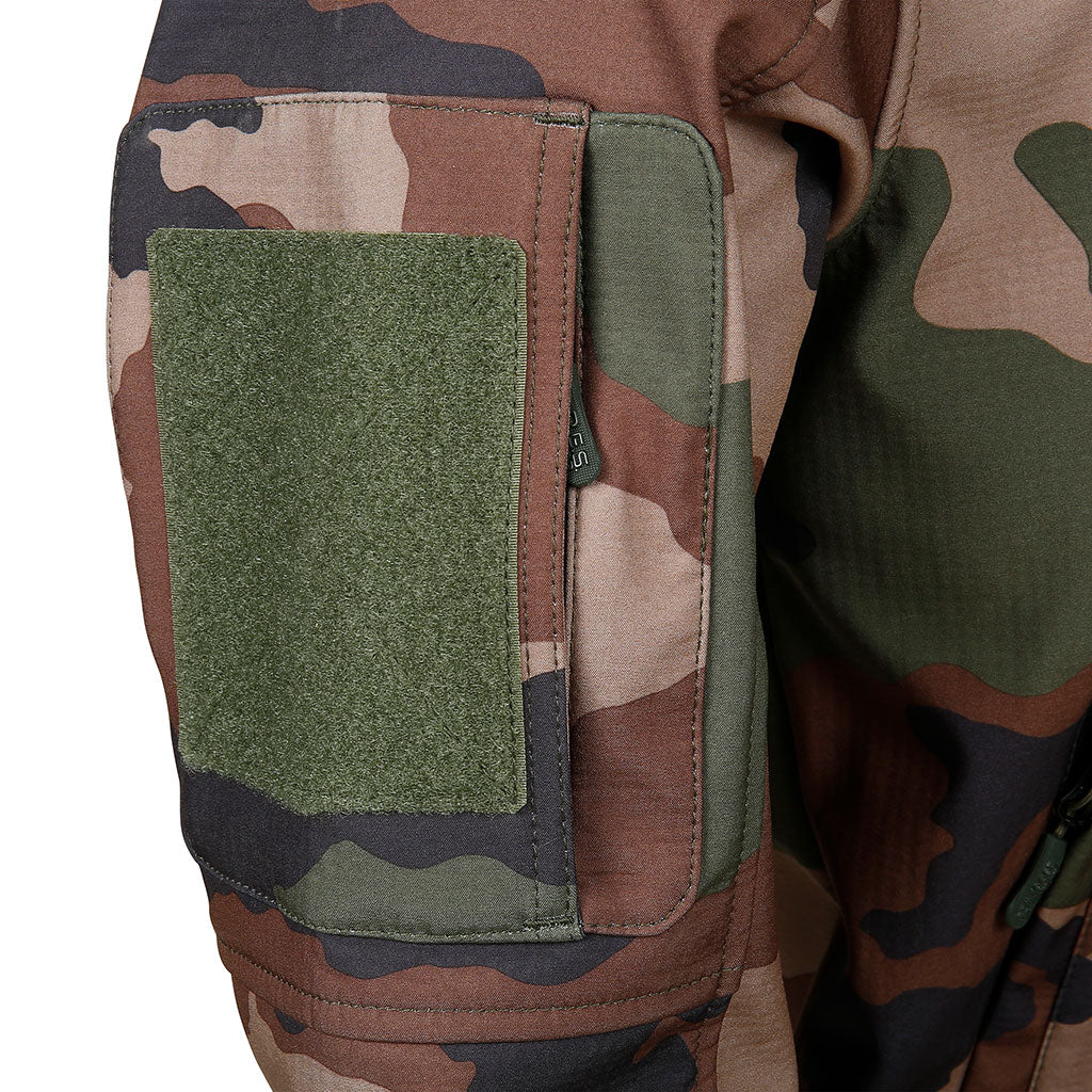 Veste softshell Ares Baroud Trex doublure polaire micro-aérée capuche amovible
