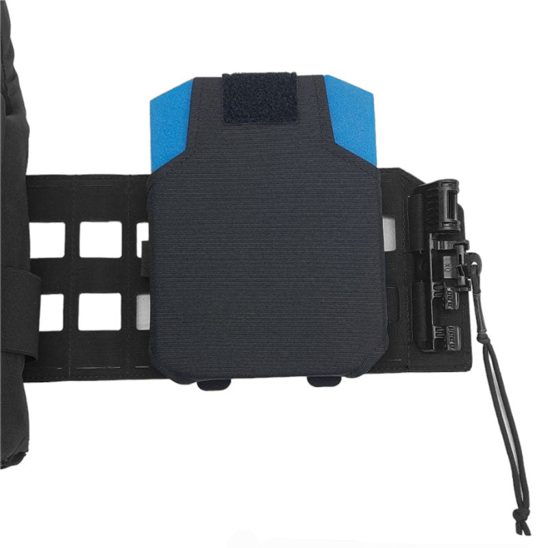 Poche pour plaque balistique latérale Vigilant vendue par paire fixation MOLLE PALS