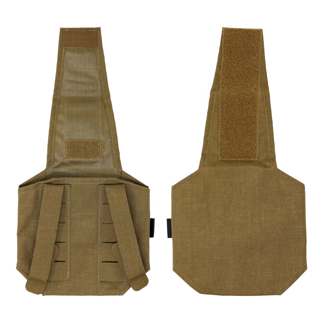 Poche pour plaque balistique latérale Vigilant vendue par paire fixation MOLLE PALS