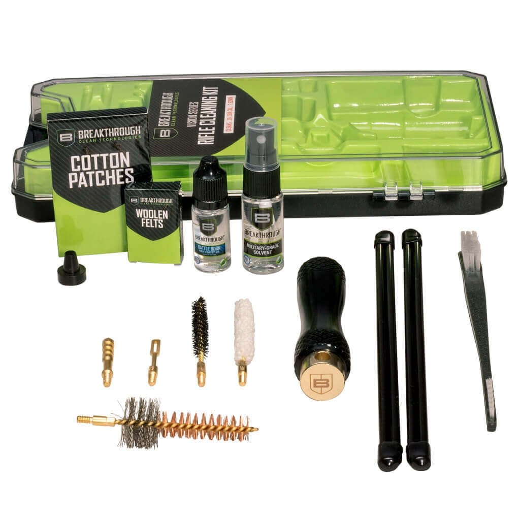 Kit de nettoyage Breakthrough Vision Series mallette rigide 28 x 17 cm huit calibres