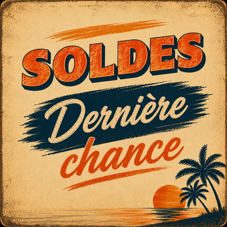 Dernière chance — bientôt épuisé