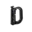 Accessoire MOLLE A10 Equipment Mousqueton en D en 100 % pom L. 3,8 x H. 5,5 cm