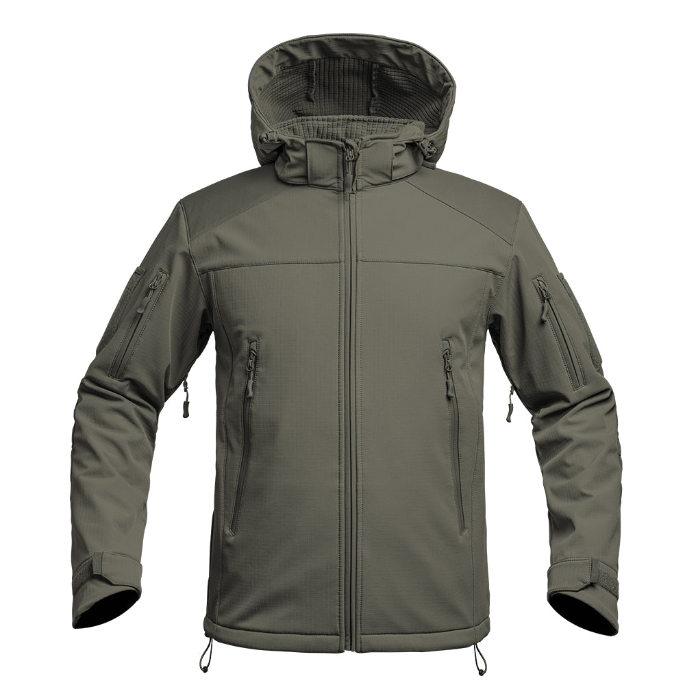 Veste softshell A10 Equipment V2 Fighter à capuche amovible