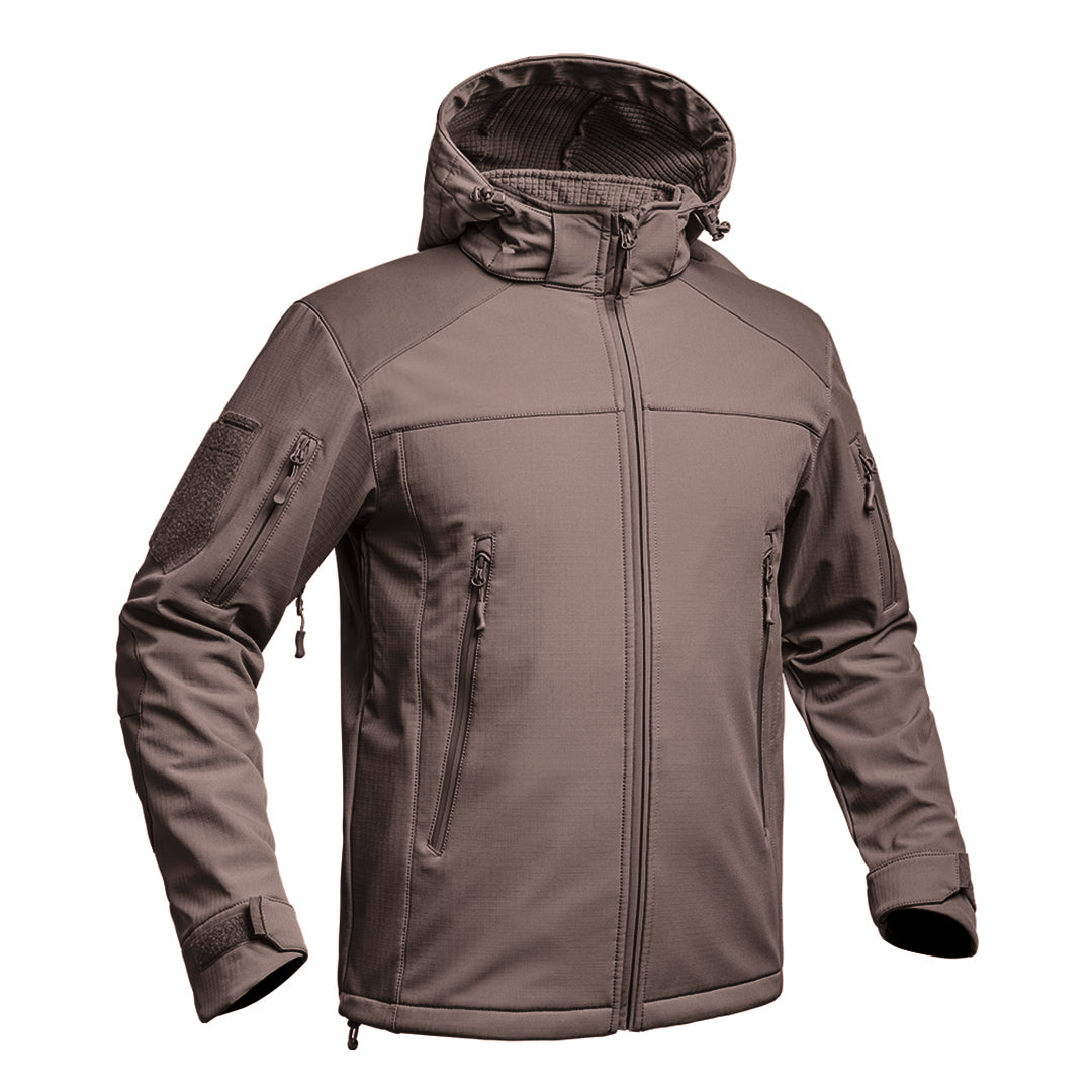 Veste softshell A10 Equipment V2 Fighter à capuche amovible