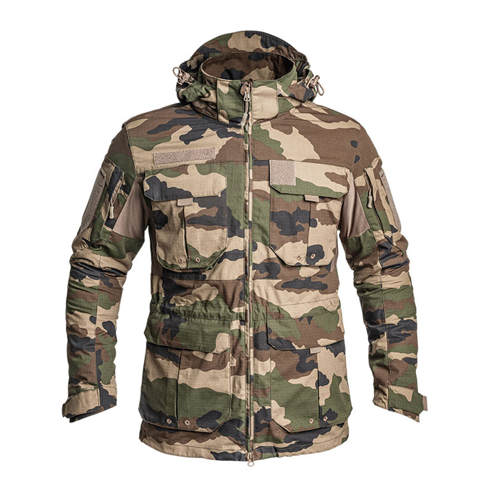 Veste de combat longue A10 Equipment Fighter à capuche amovible