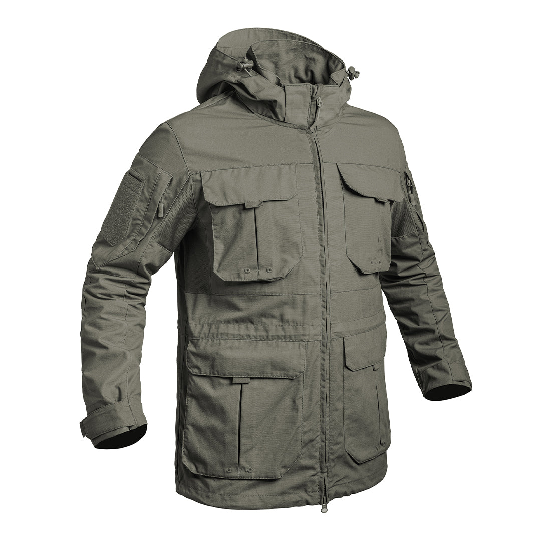Veste de combat longue A10 Equipment Fighter à capuche amovible