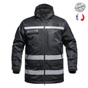 Parka A10 Equipment Hardshell SÉCU-ONE WF 150 haute visibilité Sécurité Privée