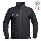 Veste softshell A10 Equipment SÉCU-ONE flap Sécurité Privée membrane X-PERF 3000/3000 mm