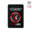 Porte-carte FDO A10 Equipment porte-numéro et logo SÉCU-ONE L. 9 x H. 6,5 cm