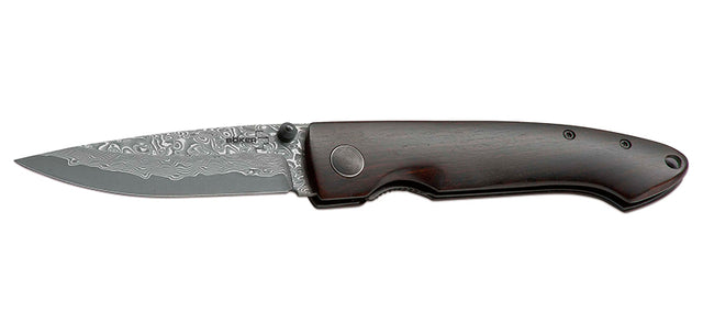Couteau pliant Boker Plus Damas Gent 1 acier Damas lame 82 mm lame drop point