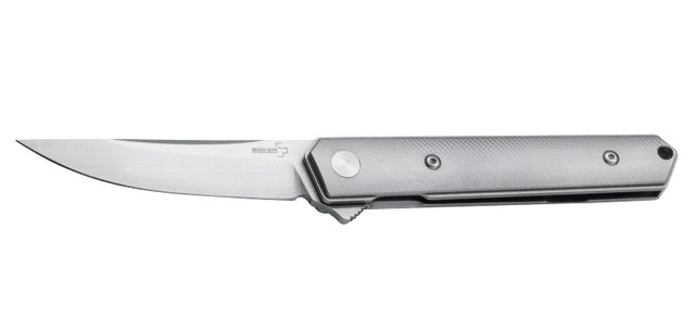 Couteau pliant Boker Plus Kwaiken Mini Flipper Titan acier D2 lame 76 mm