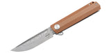Couteau pliant Boker Plus Cataclyst Brown Damascus acier Damas lame 78 mm