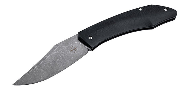 Couteau pliant Boker Plus SamoSaur acier D2 lame 87 mm lame clip point