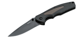 Couteau pliant Boker Plus Gemini NGA Black Coyote acier D2 lame 90 mm