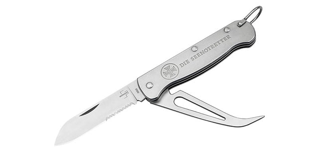 Couteau pliant Boker Plus Seenotretter 01 acier 4116 lame 85 mm lame drop point