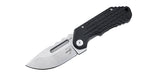 Couteau pliant Boker Plus Dvalin Folder Drop acier D2 lame 70 mm lame drop point