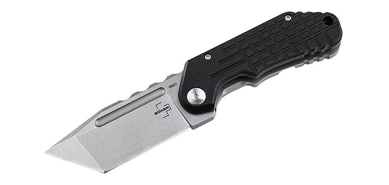 Couteau pliant Boker Plus Dvalin Folder Tanto acier D2 lame 71 mm