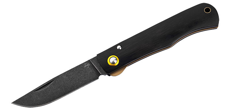 Couteau pliant Boker Plus Rusticus All Black acier 420 lame 84 mm