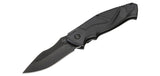 Couteau pliant Boker Plus All Black Pro 42 acier D2 lame 80 mm lame drop point