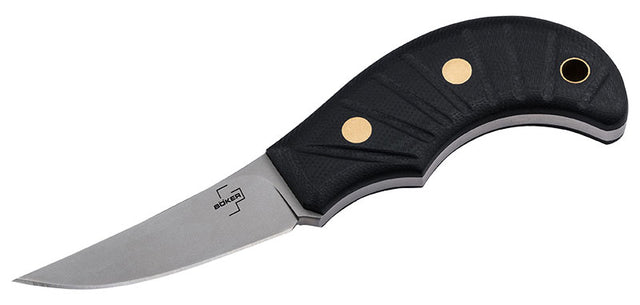 Couteau à lame fixe Boker Plus Shrimp acier D2 lame 60 mm lame drop point