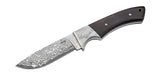 Couteau à lame fixe Boker Plus M-One Damast acier Damas lame 90 mm