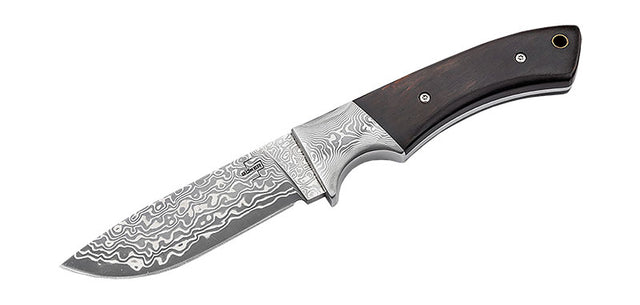Couteau à lame fixe Boker Plus M-One Damast acier Damas lame 90 mm
