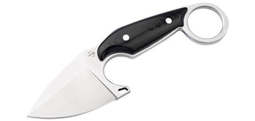 Couteau à lame fixe Boker Plus Enki acier D2 lame 58 mm lame drop point