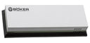 Pierre à eau Boker Plus grain 3000 et 8000 de 18 x 6 x 3 cm sur support caoutchouc
