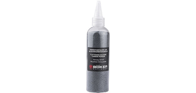 Poudre de dressage Boker en carbure de silicium 230 g pour pierres à aiguiser