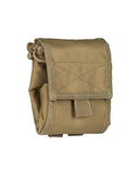 Pochette fourre-tout pliable Mil-Tec en polyester format replié 11 x 4 x 13 cm MOLLE