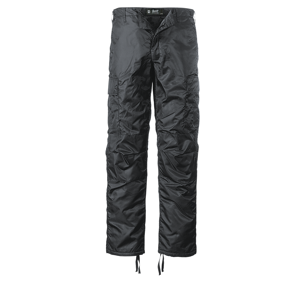 Pantalon chaud Brandit Thermo nylon coupe-vent déperlant doublure ouatinée six poches