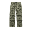 Pantalon tactique Brandit Savannah polycoton 65/35 déperlant poches à glissière bas réglables