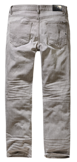 Jean Brandit Jake Denim coton extensible délavé à la pierre coupe droite et taille standard
