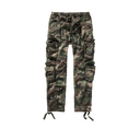 Pantalon cargo Brandit Pure Slim Fit coton 100 % huit poches et taille réglable par cordon