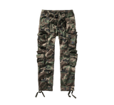 Pantalon cargo Brandit Pure Slim Fit coton 100 % huit poches et taille réglable par cordon
