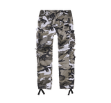 Pantalon cargo Brandit Pure Slim Fit coton 100 % huit poches et taille réglable par cordon