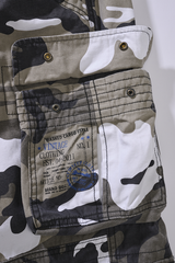 Pantalon cargo Brandit Pure Slim Fit coton 100 % huit poches et taille réglable par cordon