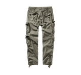 Pantalon cargo Brandit Pure Slim Fit coton 100 % huit poches et taille réglable par cordon