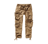 Pantalon cargo Brandit Pure Slim Fit coton 100 % huit poches et taille réglable par cordon