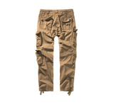 Pantalon cargo Brandit Pure Slim Fit coton 100 % huit poches et taille réglable par cordon