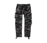 Pantalon cargo Brandit Pure Slim Fit coton 100 % huit poches et taille réglable par cordon