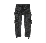 Pantalon cargo Brandit Pure Slim Fit coton 100 % huit poches et taille réglable par cordon
