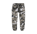 Pantalon Brandit Ray Vintage coton léger assise renforcée six poches et bas resserrés