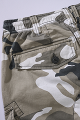 Pantalon Brandit Ray Vintage coton léger assise renforcée six poches et bas resserrés