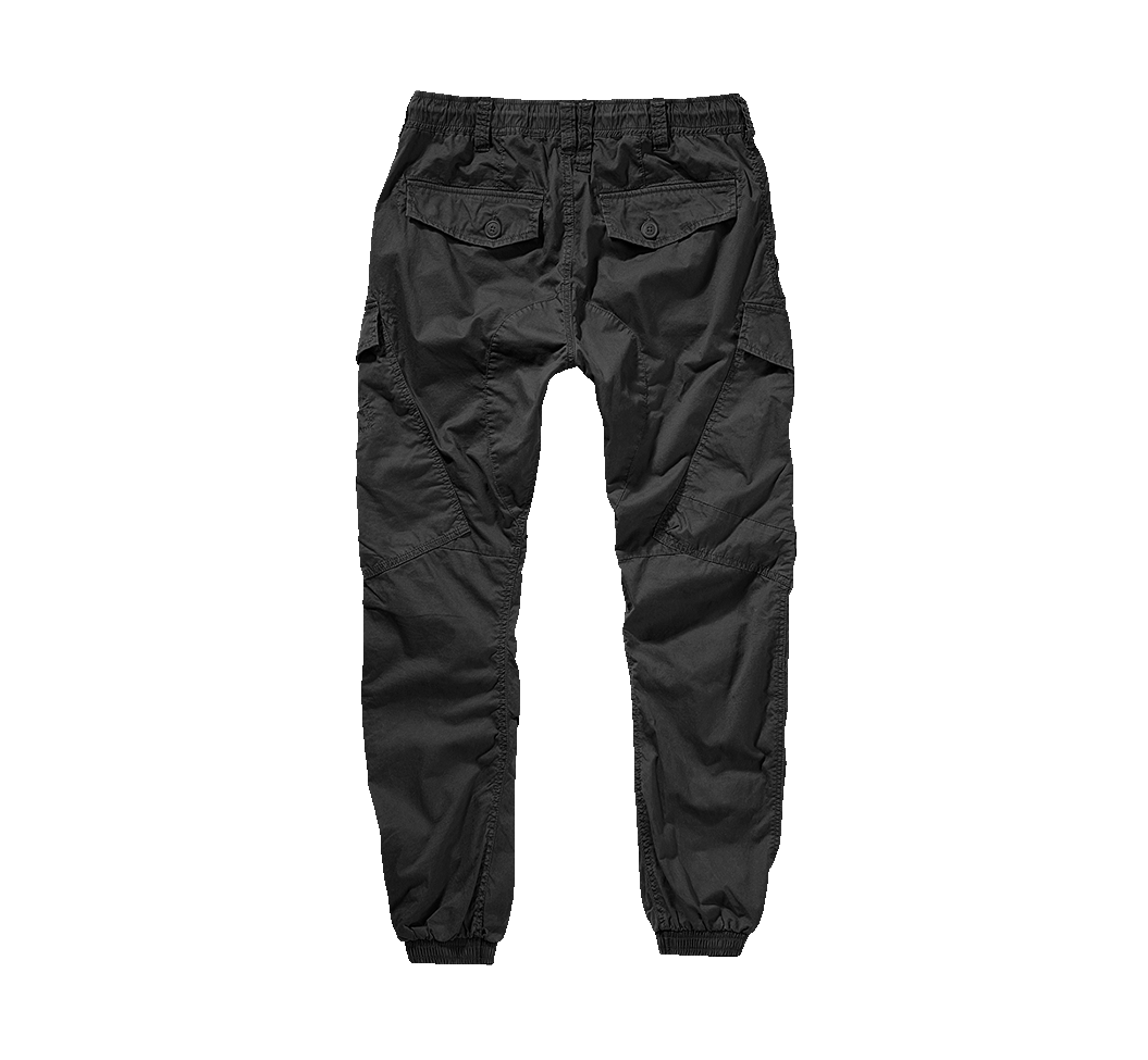 Pantalon Brandit Ray Vintage coton léger assise renforcée six poches et bas resserrés