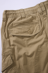 Pantalon Brandit Ray Vintage coton léger assise renforcée six poches et bas resserrés