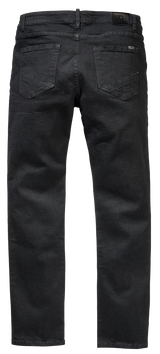 Jean Brandit Mason Denim brut coton-polyester coupe droite quatre poches braguette boutonnée