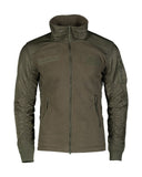 Veste polaire Mil-Tec USAF style aviateur torse polaire manches nylon avec fermeture éclair deux sens